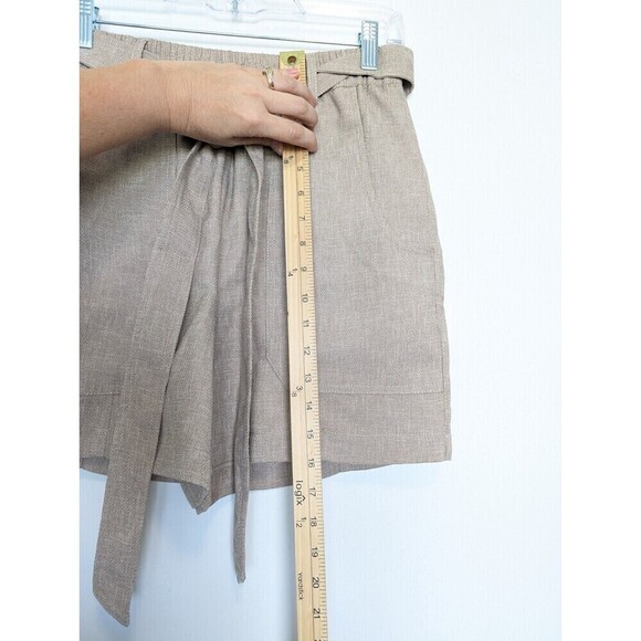 Anthropologie Current Air Tan Blazer Short Set XS - Picture 13 of 13